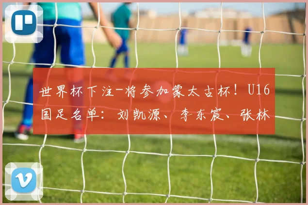 世界杯下注-将参加蒙太古杯！U16国足名单：刘凯源、李东宸、张林峒在列